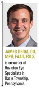 James Deom, OD, MPH, FAAO, FSLS