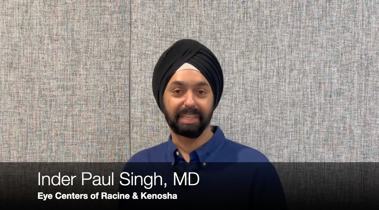 Inder Paul Singh, MD, emphasized that patient compliance is a real and significant challenge in glaucoma care. 