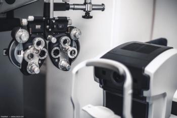 Technological devices in optometric office Image credit: AdobeStock/skyNext