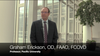 Graham Erickson, OD, speaks at AOA 2023 about sports eye care