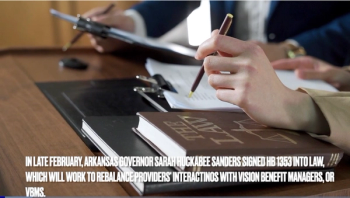 Arkansas Optometric Association legislative cochairs Matt Jones, OD; Matt Burns, OD; and Joe Sugg, OD, discuss their involvement in their bill and provide context for its relevance. 