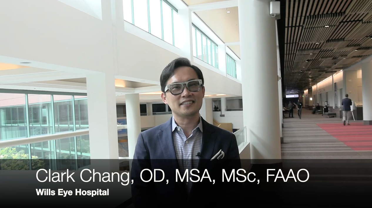 Clark Chang, OD, MSA, MSc, FAAO, gave a presentation alongside Susan Gromacki, OD, MS, FAAO, FSLS, at this year's Optometry's Meeting.