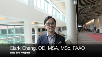 Clark Chang, OD, MSA, MSc, FAAO, gave a presentation alongside Susan Gromacki, OD, MS, FAAO, FSLS, at this year's Optometry's Meeting.