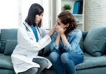 Doctor delivers bad news to patient