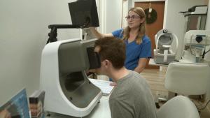 Contoured prism lenses enhance vision clarity and patient comfort