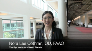 Nora Lee Cothran, OD, FAAO, discussed the importance of optometrists addressing mental health with patients in their chair.