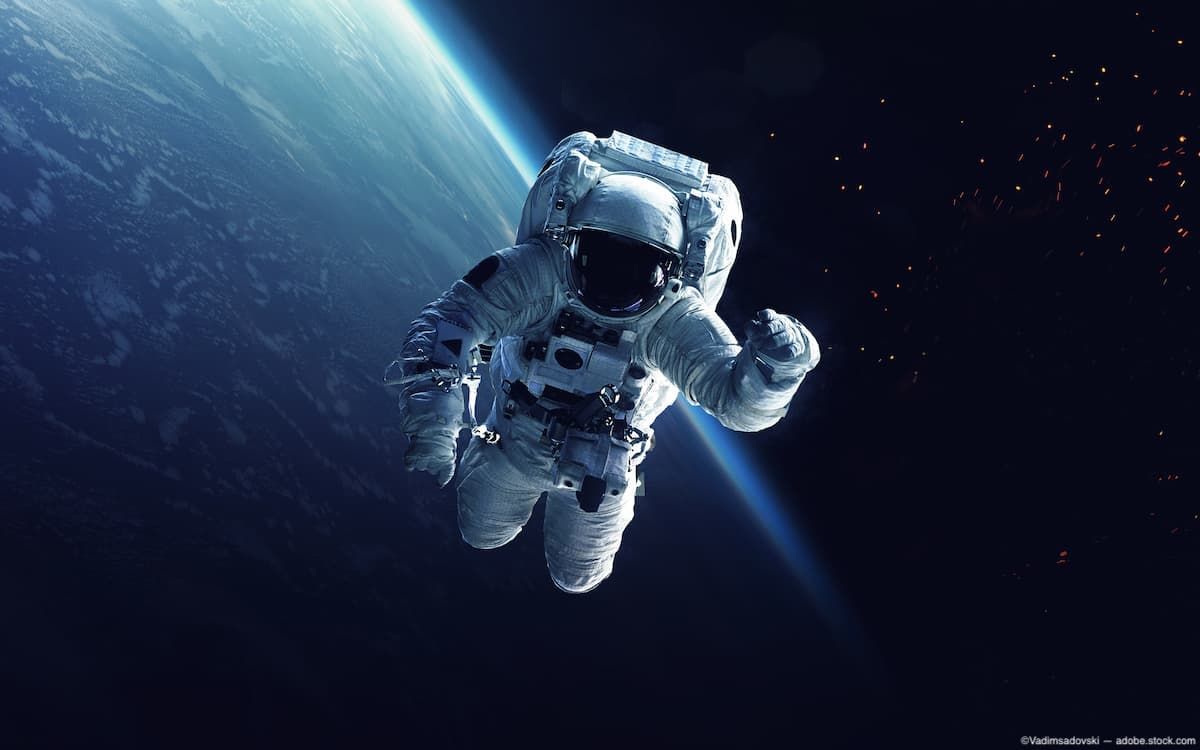 Astronaut floating in space Image credit: ©Vadimsadovski - adobe.stock.com