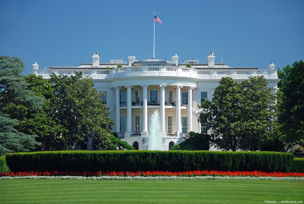 The White House lawn in Washington, DC. Image credit: AdobeStock/Vacclav