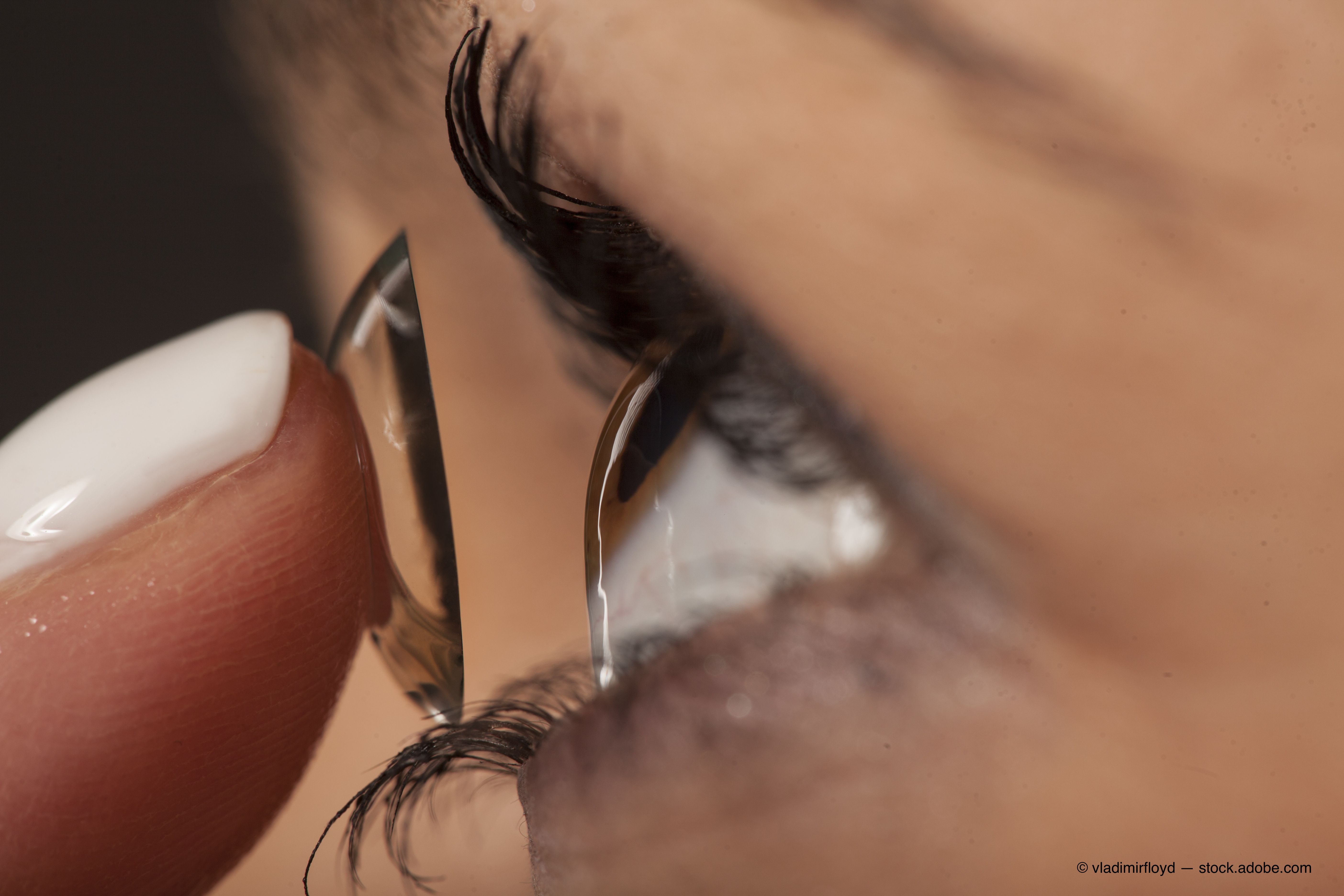 Contact lens administration Image credit: AdobeStock/vladimirfloyd