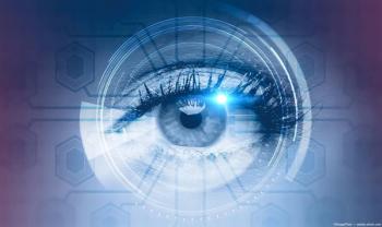 Technological graphic of eye Image credit: AdobeStock/ImageFlow