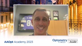 Justin Schweitzer, OD, FAAO, and Selina McGee, OD, FAAO, Dipl ABO, discuss their AAOpt presentation on the intersection of dry eye and glaucoma