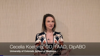 Cecelia Koetting, OD, FAAO, DipABO, and Madeline Yung, MD, discussed emerging treatment and patient care options for those with presbyopia during CRU 2025.