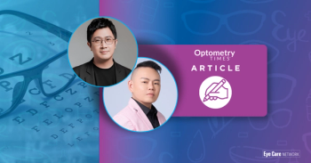 Richie Huang, BSc Optom Taiwan, FOWNS, CPNP (ANA) (left); and Alex Ong, DOptom, FAAO, FOWNS, CPNP (US), PGCert (Anterior Eye Diseases, Cataract & Glaucoma), PGCert (Retinal Disease Recognition & Co-Management) MSCO, BSc Optom, DipOptom