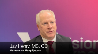 Henry, MS, OD, presented a talk on how AI can help alleviate burnout for ODs during Vision Expo 2026 in Orlando, Florida.