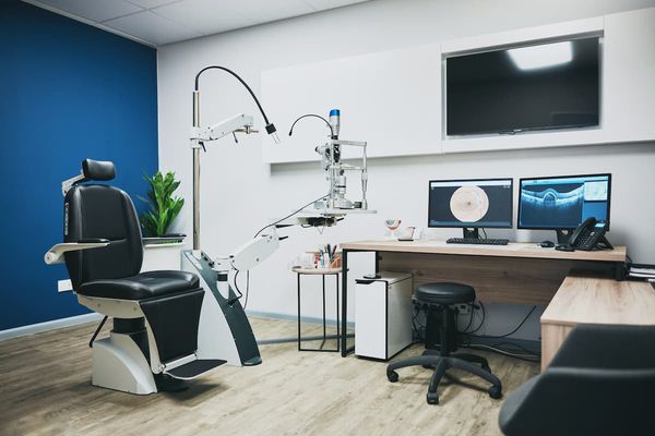 Optometric office Image credit: AdobeStock/Coetzee/peopleimages.com