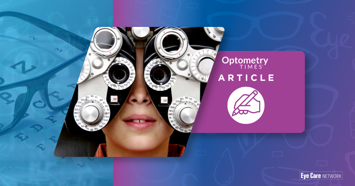 Child undergoing eye exam Image credit: AdobeStock/gwimages