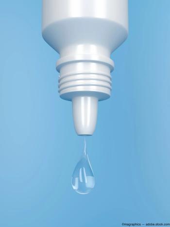 Eye drop dispenser Image credit: AdobeStock/magraphics