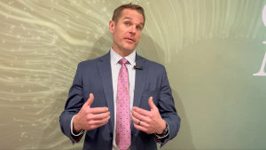 Dr Luke Lindsell discusses retinal therapy and geographic atrophy at Controversies in Modern Eye Care 2025