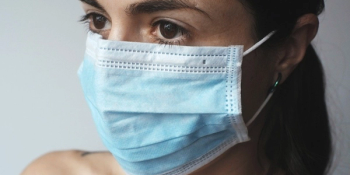 woman in mask