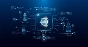 AI graphic of eye on chip Image credit: AdobeStock/Adisak