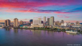 New Orleans, Louisiana, USA Downtown Drone Skyline Aerial (Adobe Stock / Kevin Ruck)
