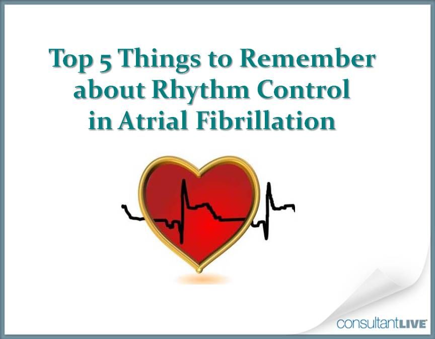 Rhythm control in atrial fibrillation 