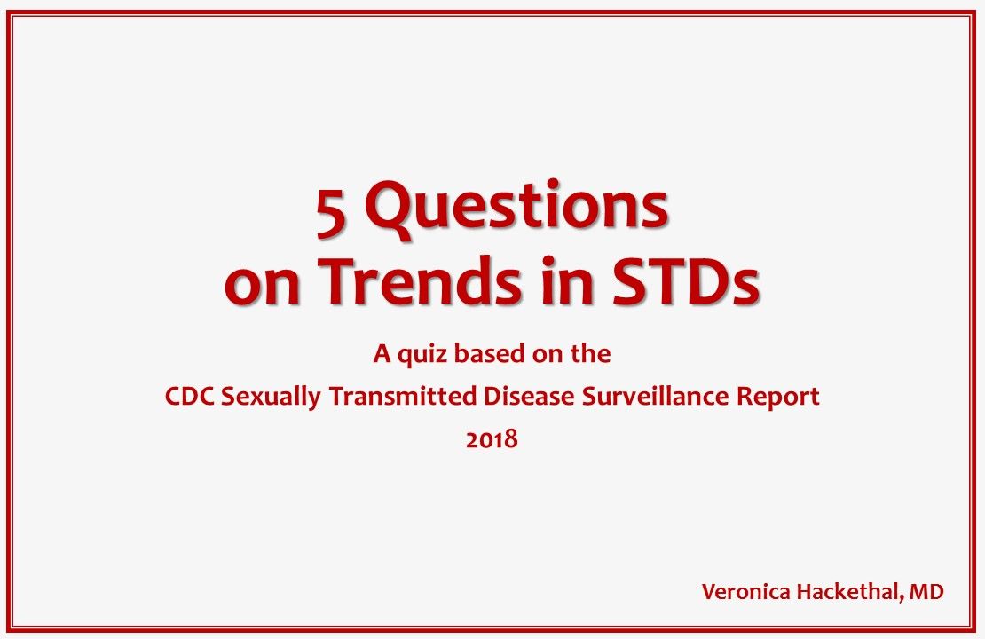 5 Questions on US Trends in STDs