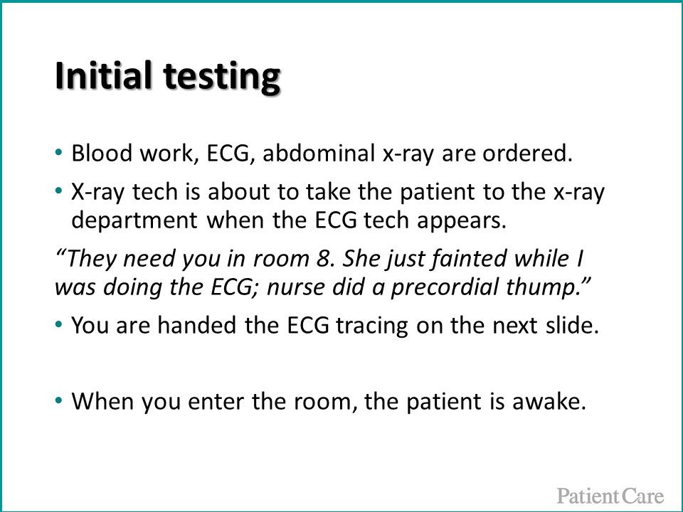 Torsade de pointes, ventricular tachycardia