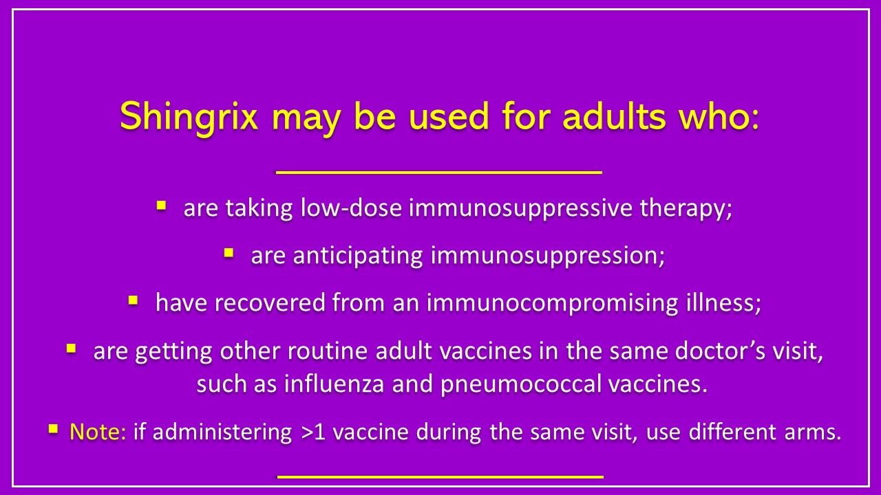 Shingrix Schema Shingles Vaccine Recap: A Shingrix Primer for Primary Care