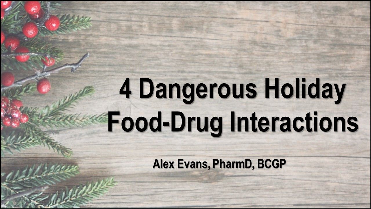 4 Dangerous Holiday Food-Drug Interactions, Christmas, food drug interactions 