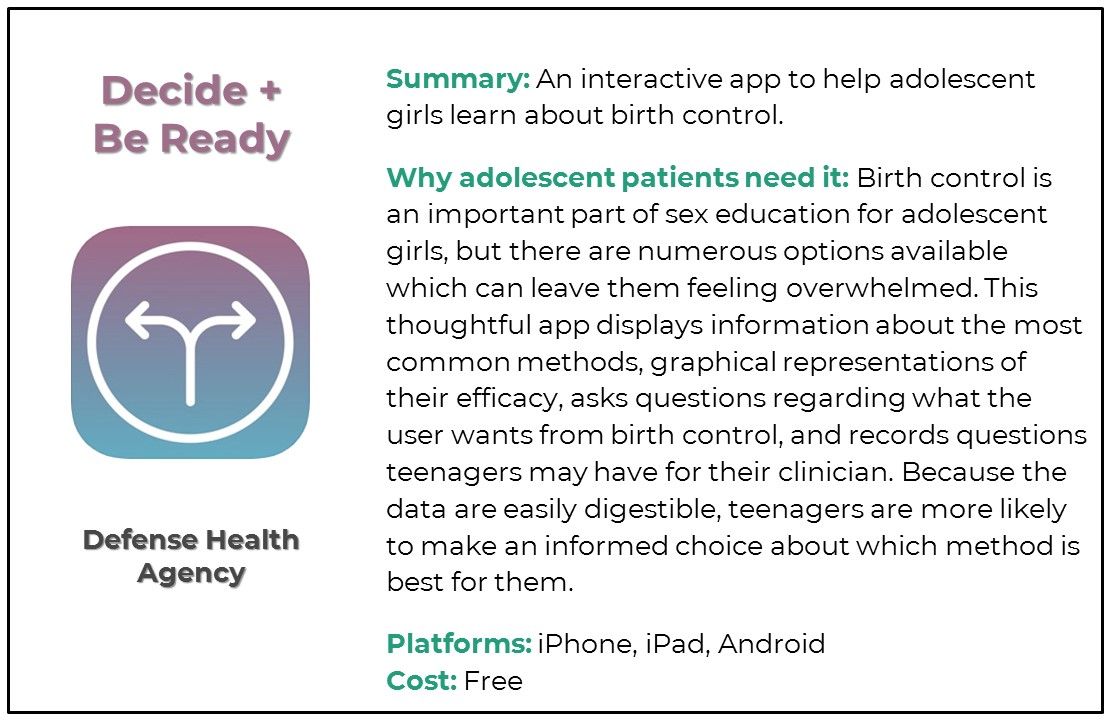 top 5 adolescent medicine apps, adolescent medicine, mobile apps, primary care