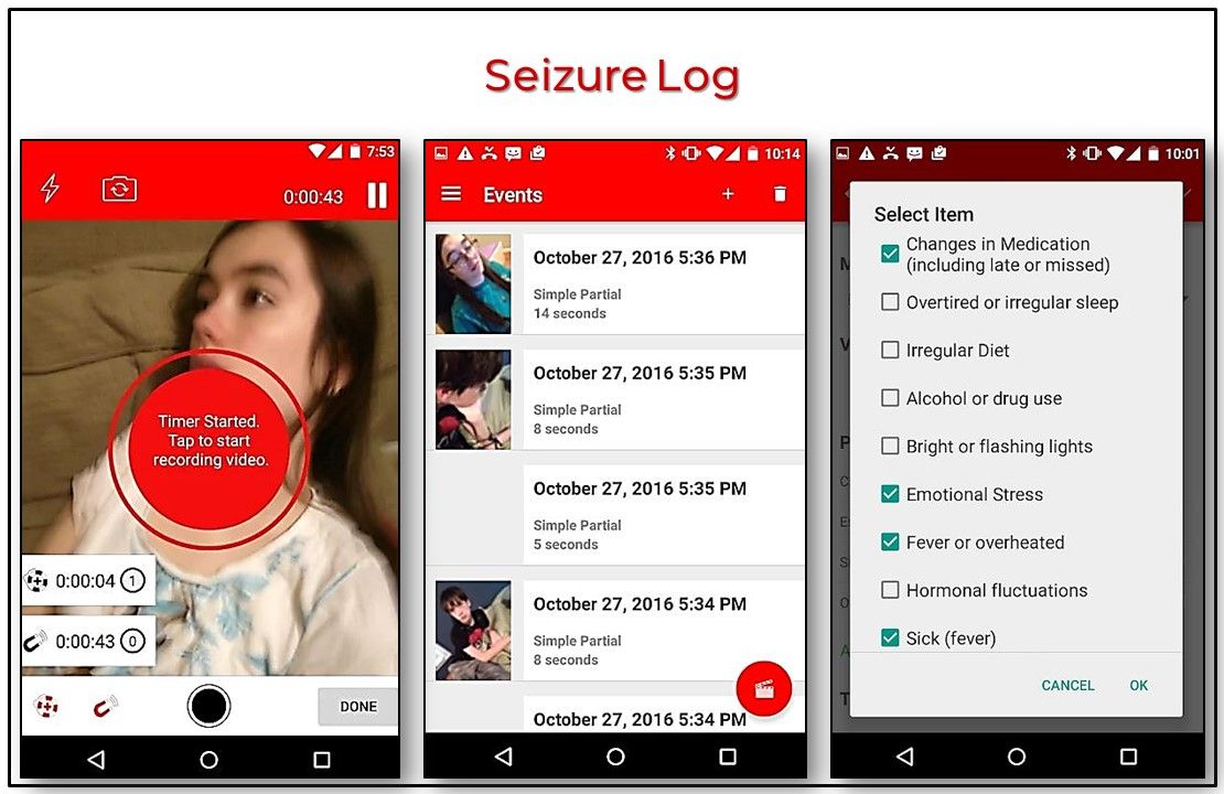 Top 5 Seizure and Epilepsy Apps for Primary Care, Seizure Log