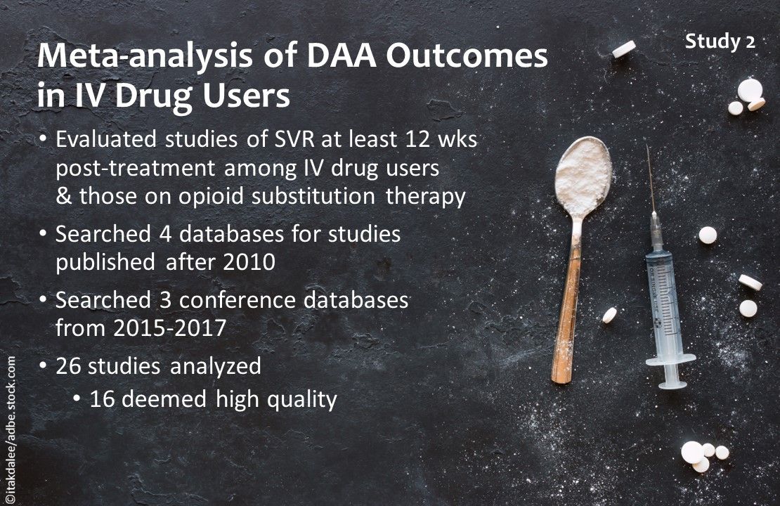 Meta-analysis of DAA Outcomes in IV Drug Users