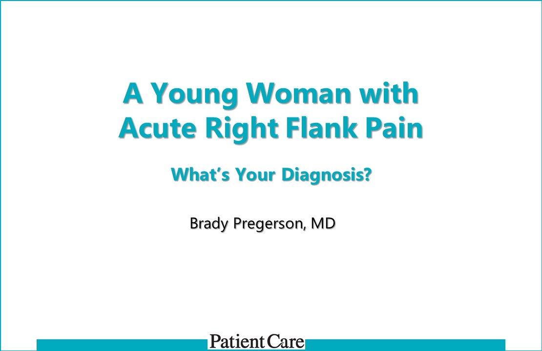 PPT - 32/M presenting with right flank pain PowerPoint Presentation, free  download - ID:2241428