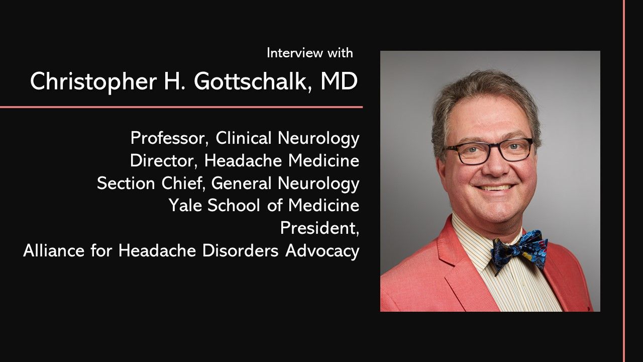 Migraine Medicine Transformed: Christopher Gottschalk, MD Discusses How ...