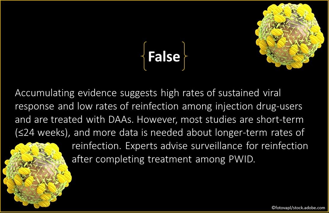 Hepatitis C and Injection Drug Use: A True/False Quiz