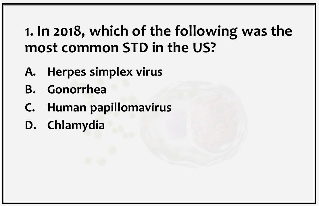 5 Questions on US Trends in STDs