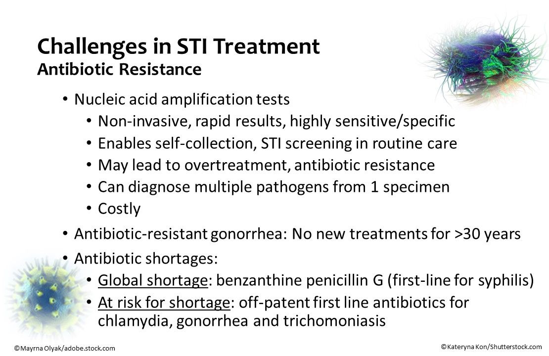 Current Challenges in STI Treatment: STI Antibiotic Resistance, STI challenges 