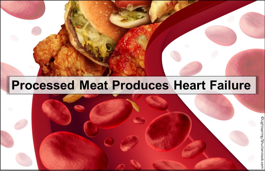 heart failure, heart health, cardiovascular disease, red meat, processed meat