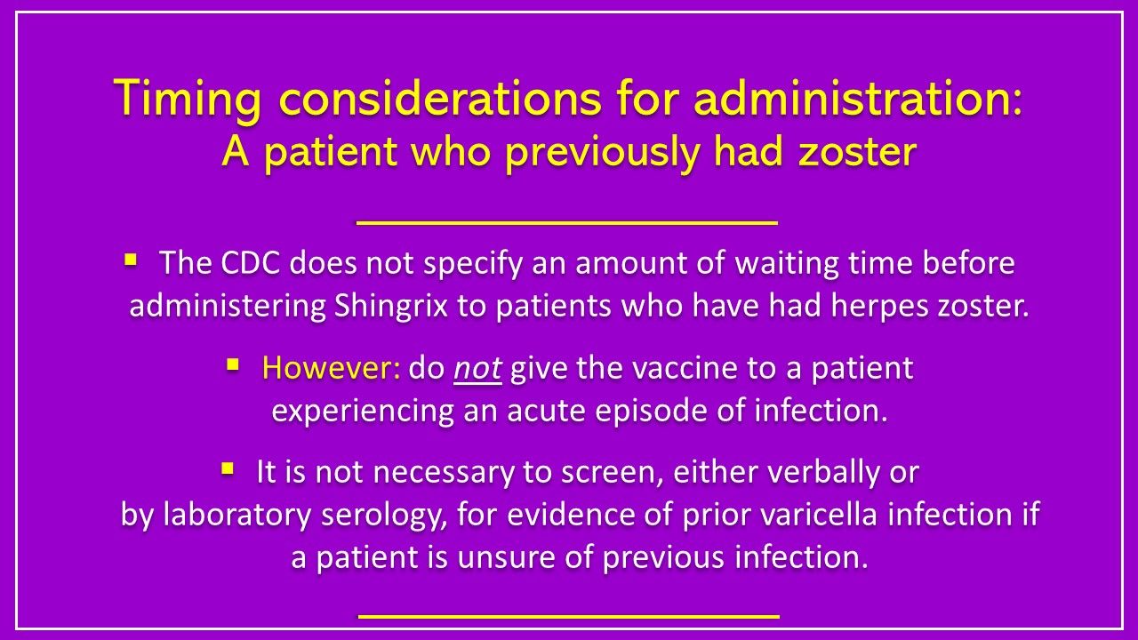 Shingrix Schema Shingles Vaccine Recap: A Shingrix Primer for Primary Care
