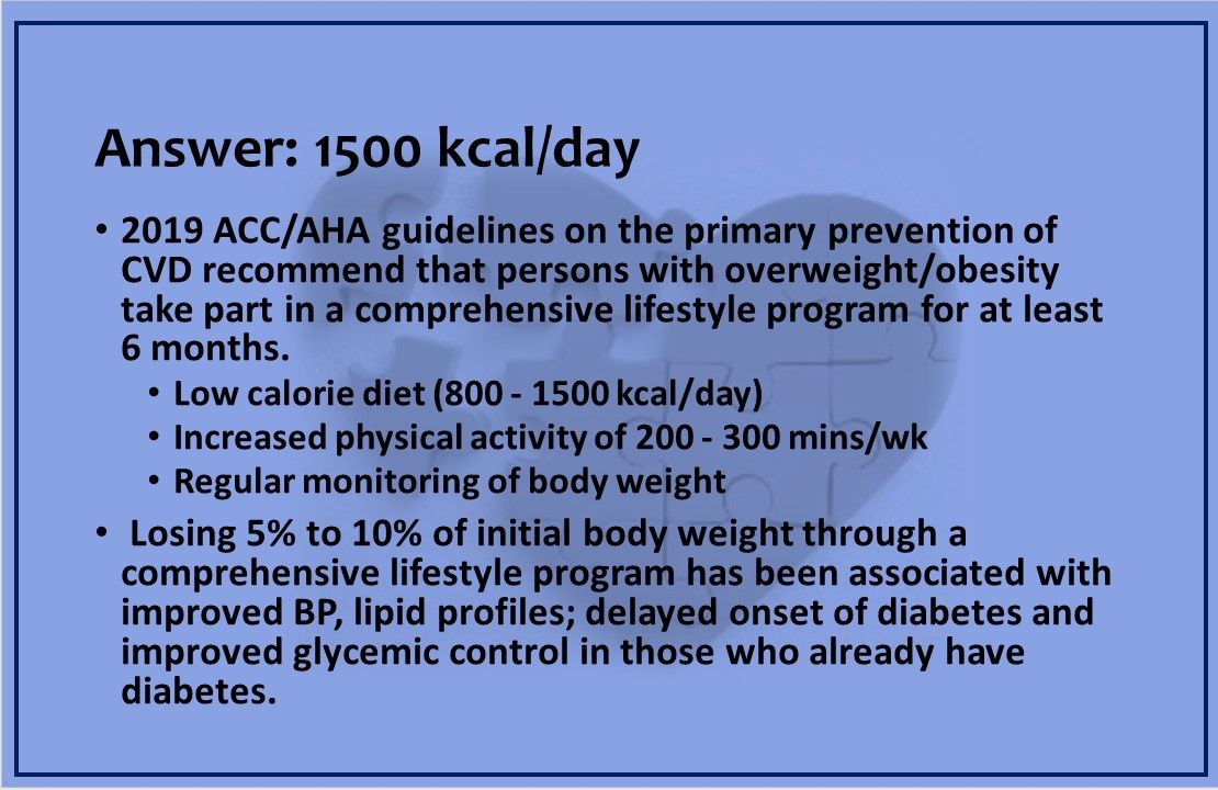 Guidelinedirected Weight Loss 4 Questions for Primary Care Physicians