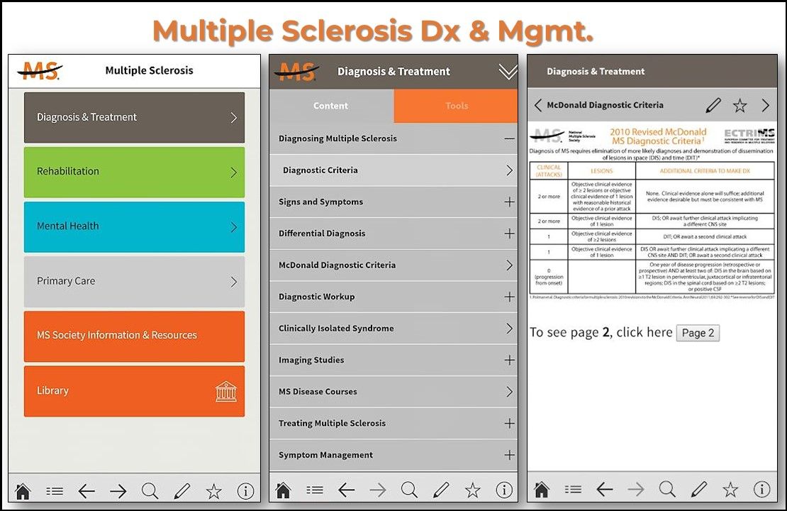 Top 5 Multiple Sclerosis Apps for Primary Care Providers