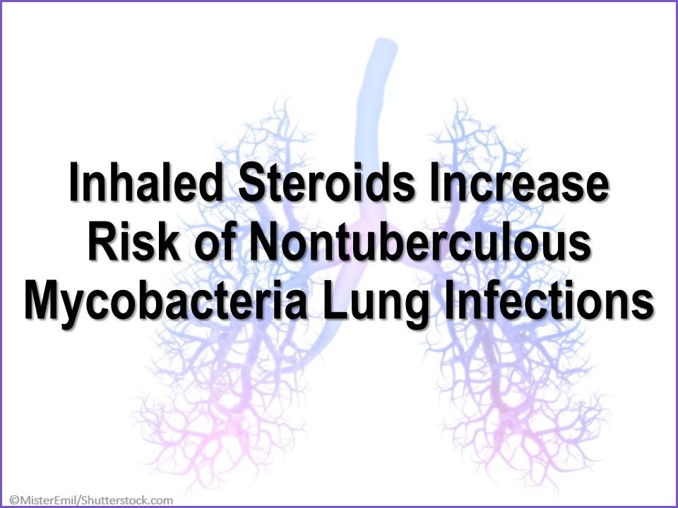 asthma, inhaled steroids, lung infection