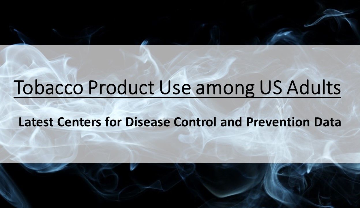 Tobacco Product Use among US Adults Update on Latest CDC Data