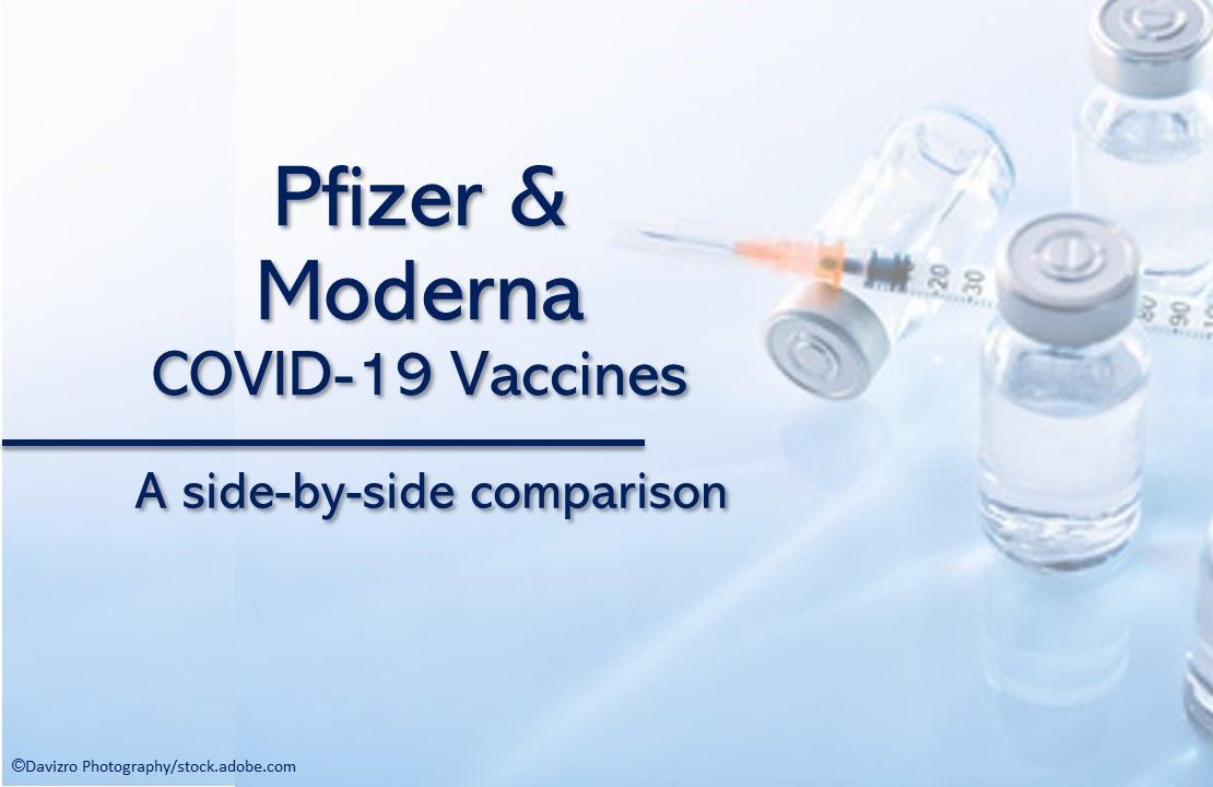 Pfizer, Moderna COVID19 Vaccines Compared