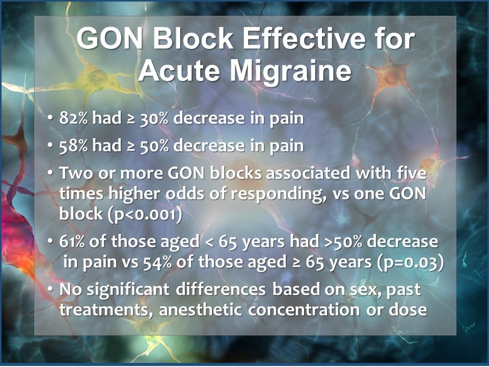 Occipital neuralgia treatment mayo clinic