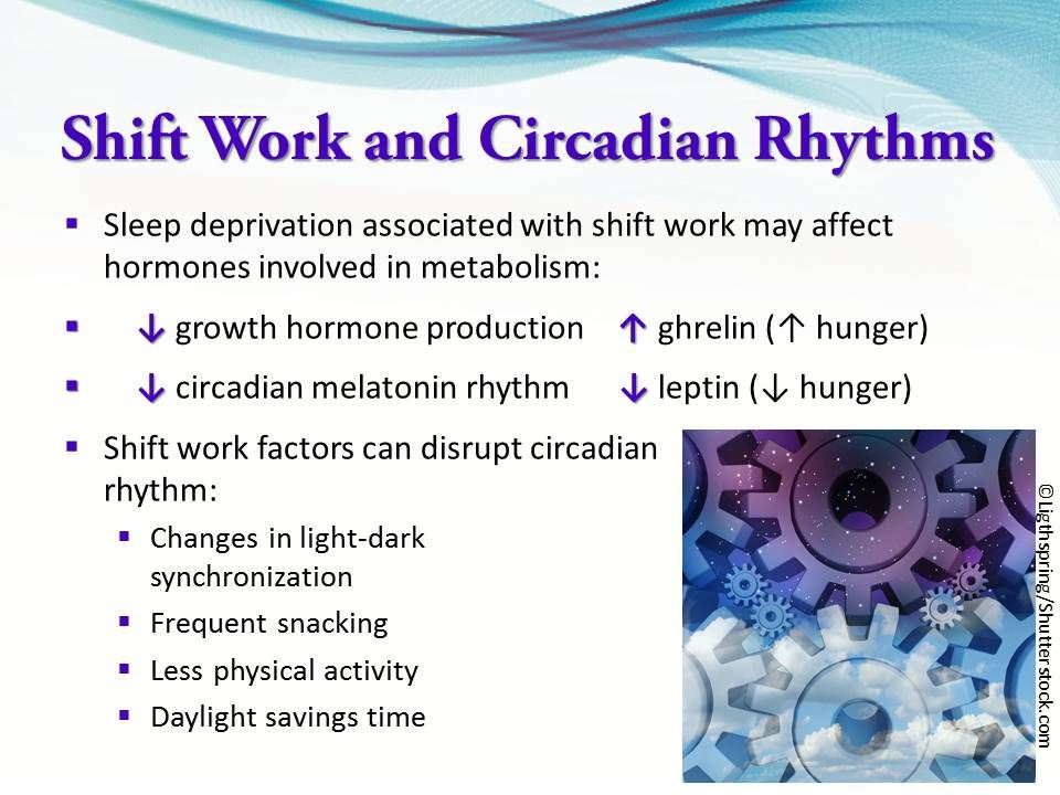 Shift work and metabolic disorders. 