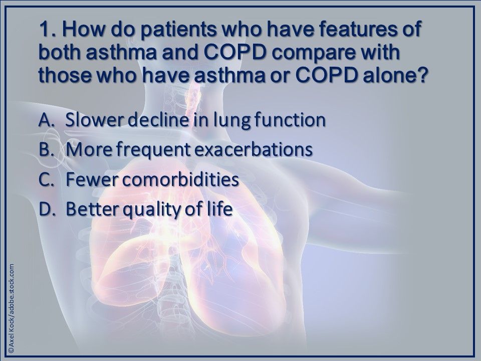 Asthma-COPD overlap GINA, GOLD 