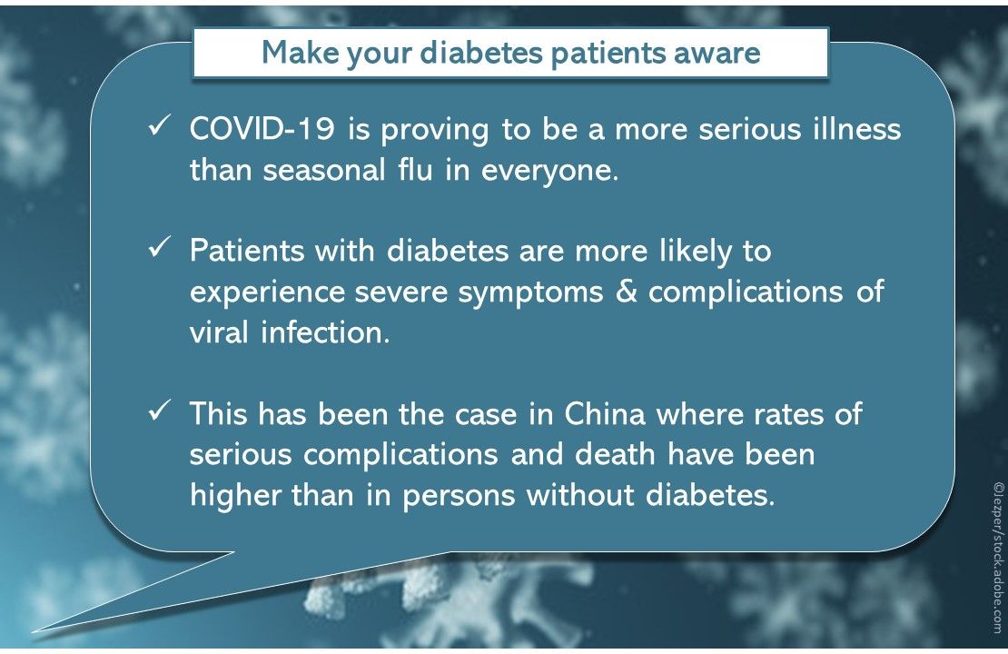 COVID19 and Diabetes What Your Patients Need to Know