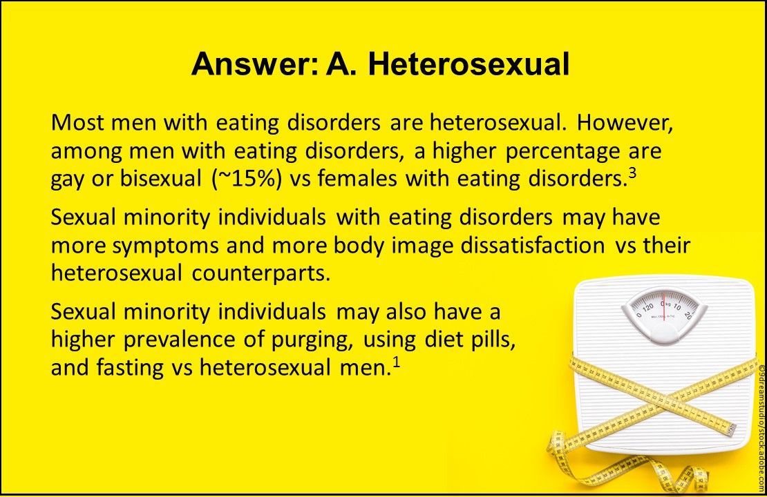 men with eating disorders are heterosexual, Sexual minority individuals, fasting